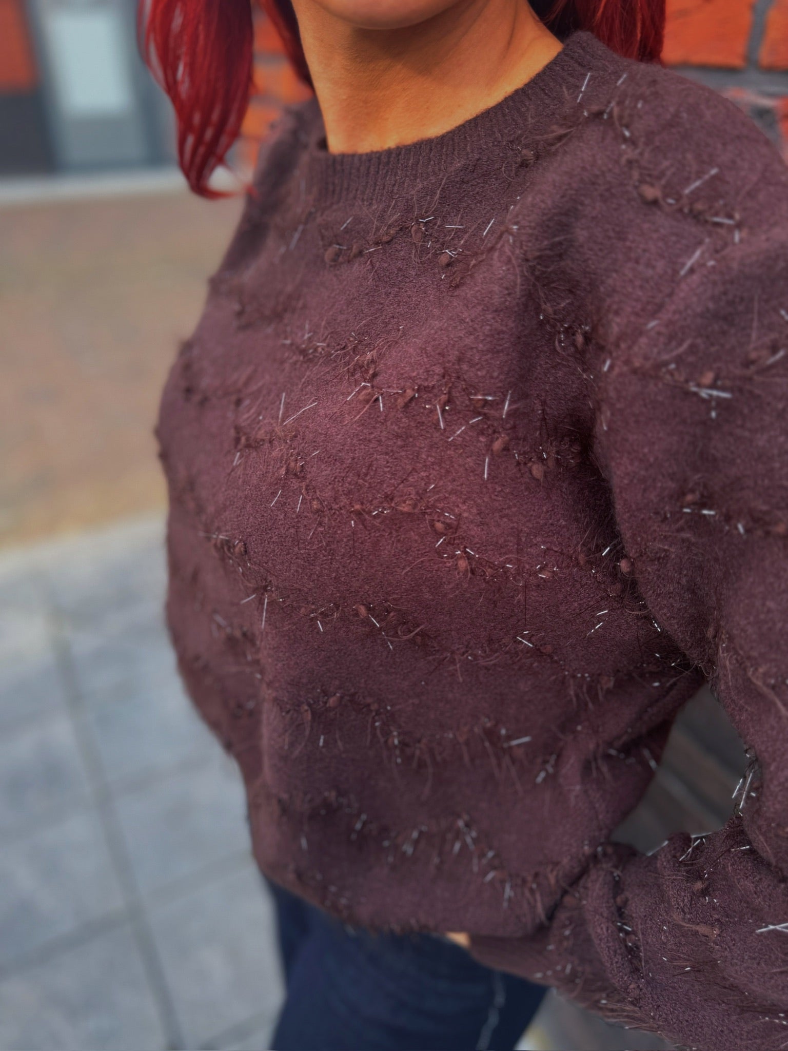 Evia Spark Knit - Bruin