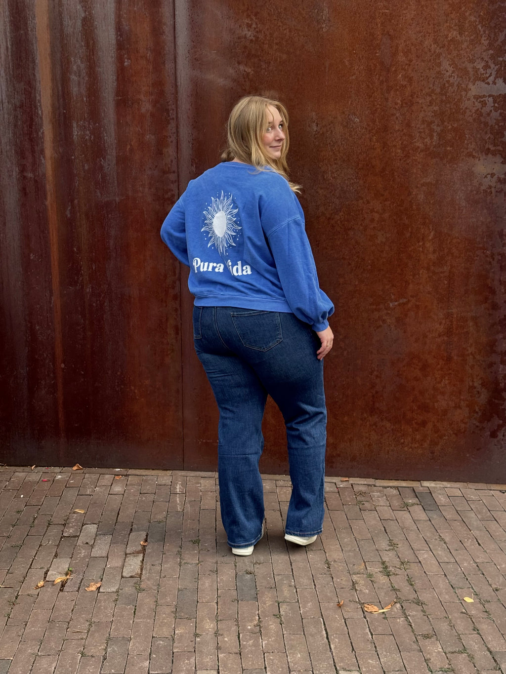 Pura Vida Soleil Sweater - Kobaltblauw