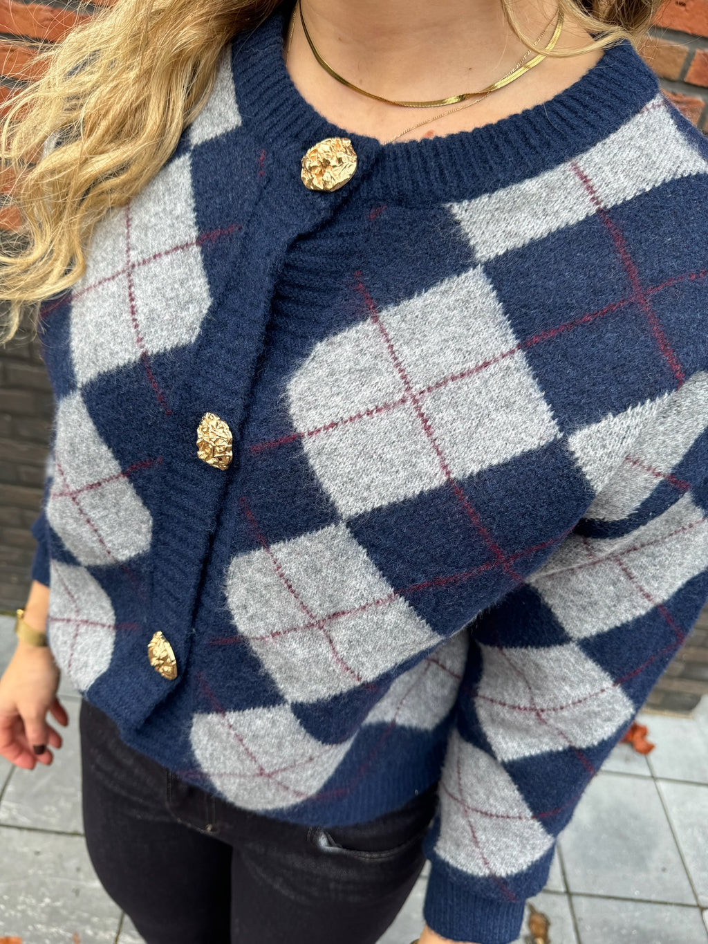 Meri Cardigan - Navy