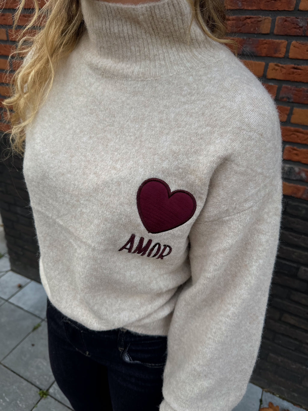 Amor knit - Beige