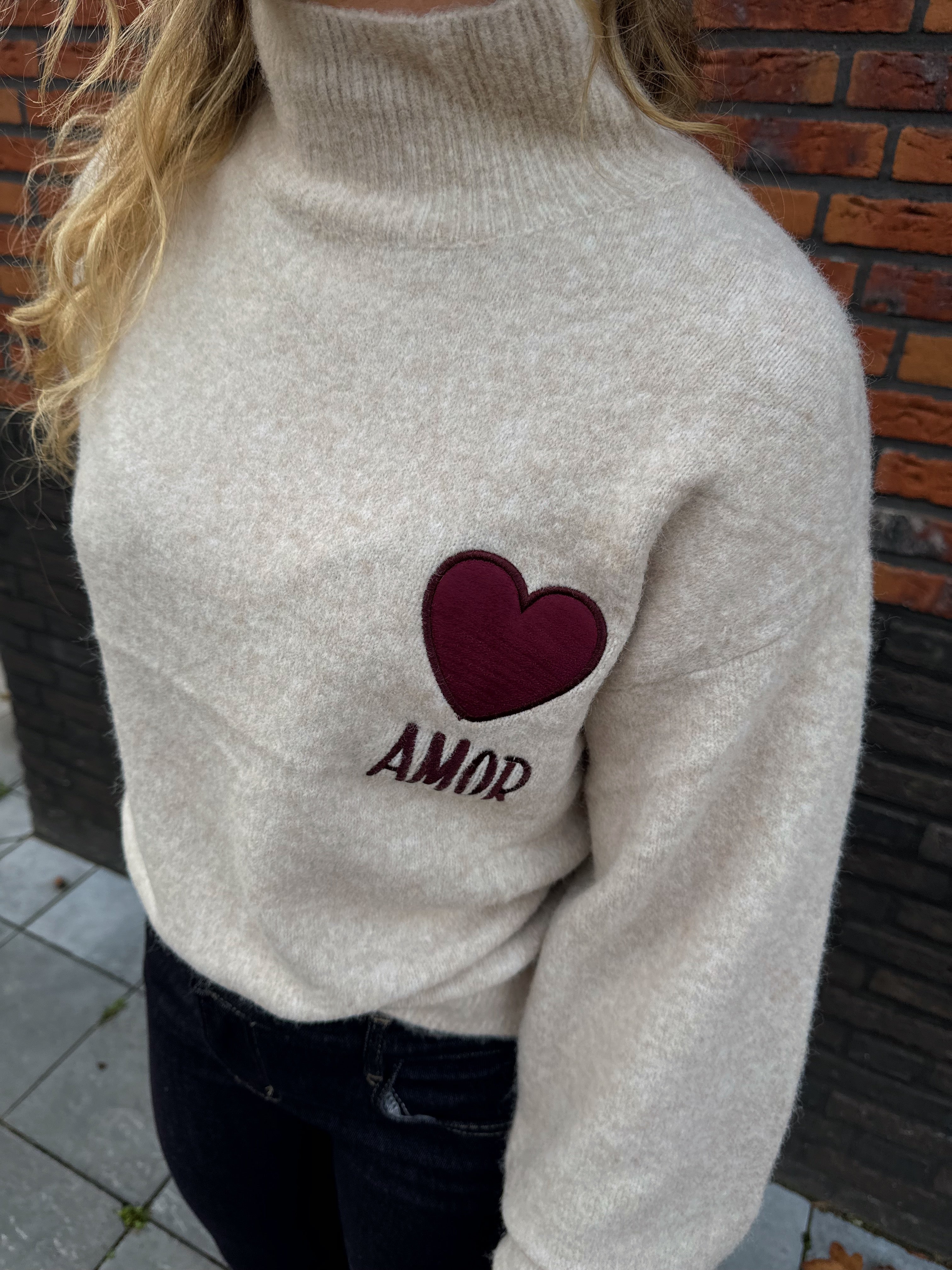 Amor knit - Beige