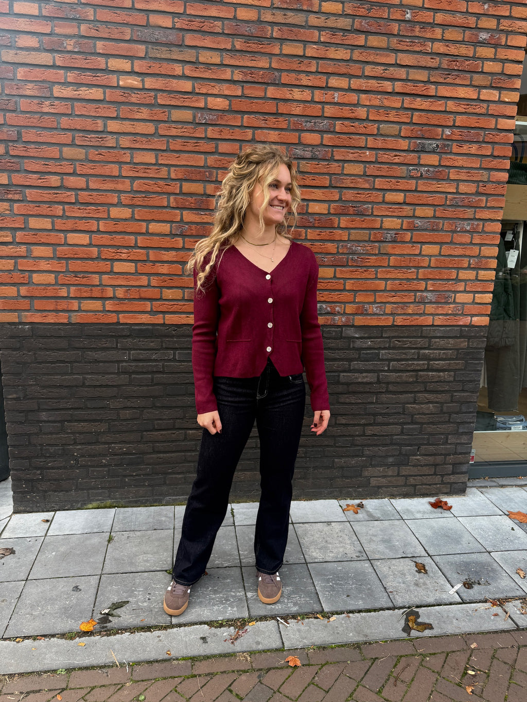 Lina Vest - Bordeaux