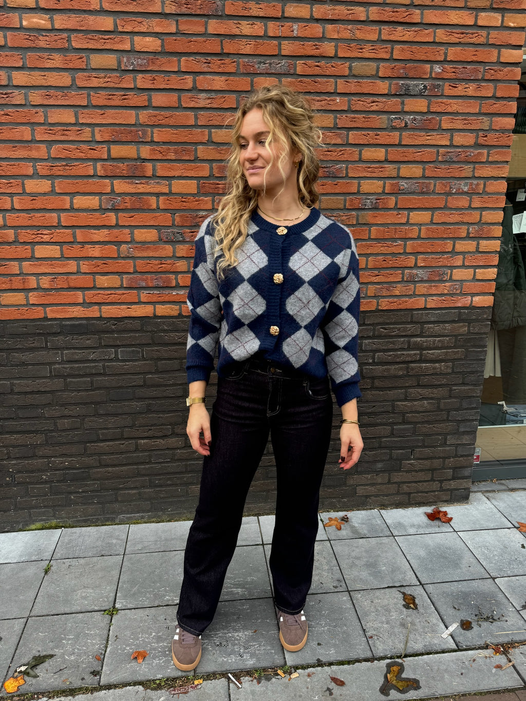 Meri Cardigan - Navy