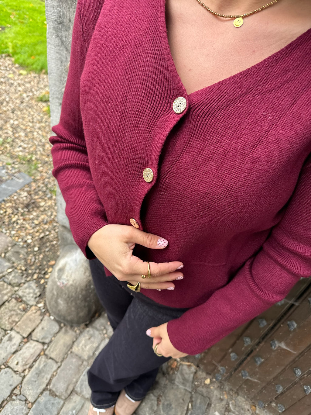 Lina Vest - Bordeaux