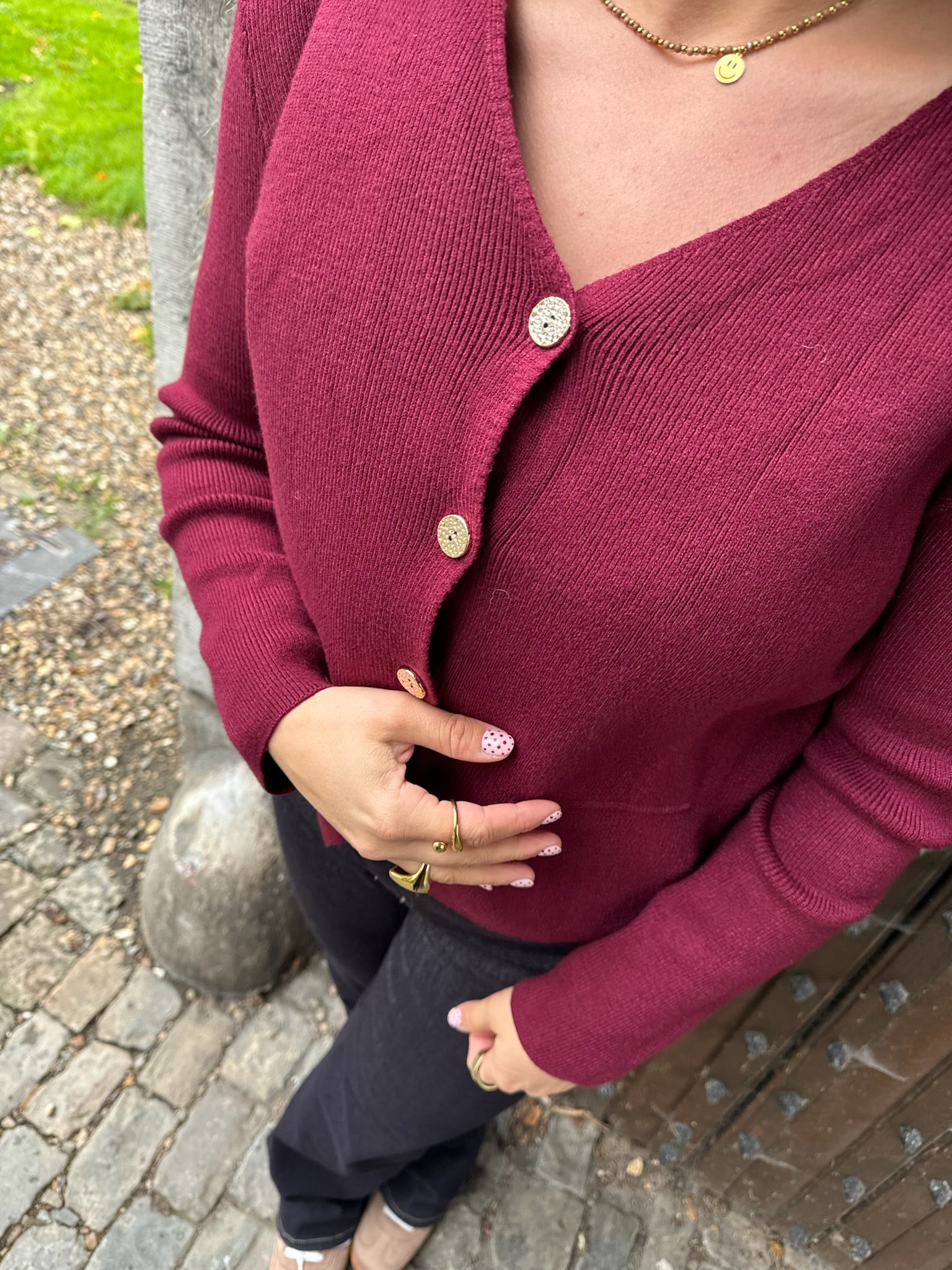 Lina Vest - Bordeaux