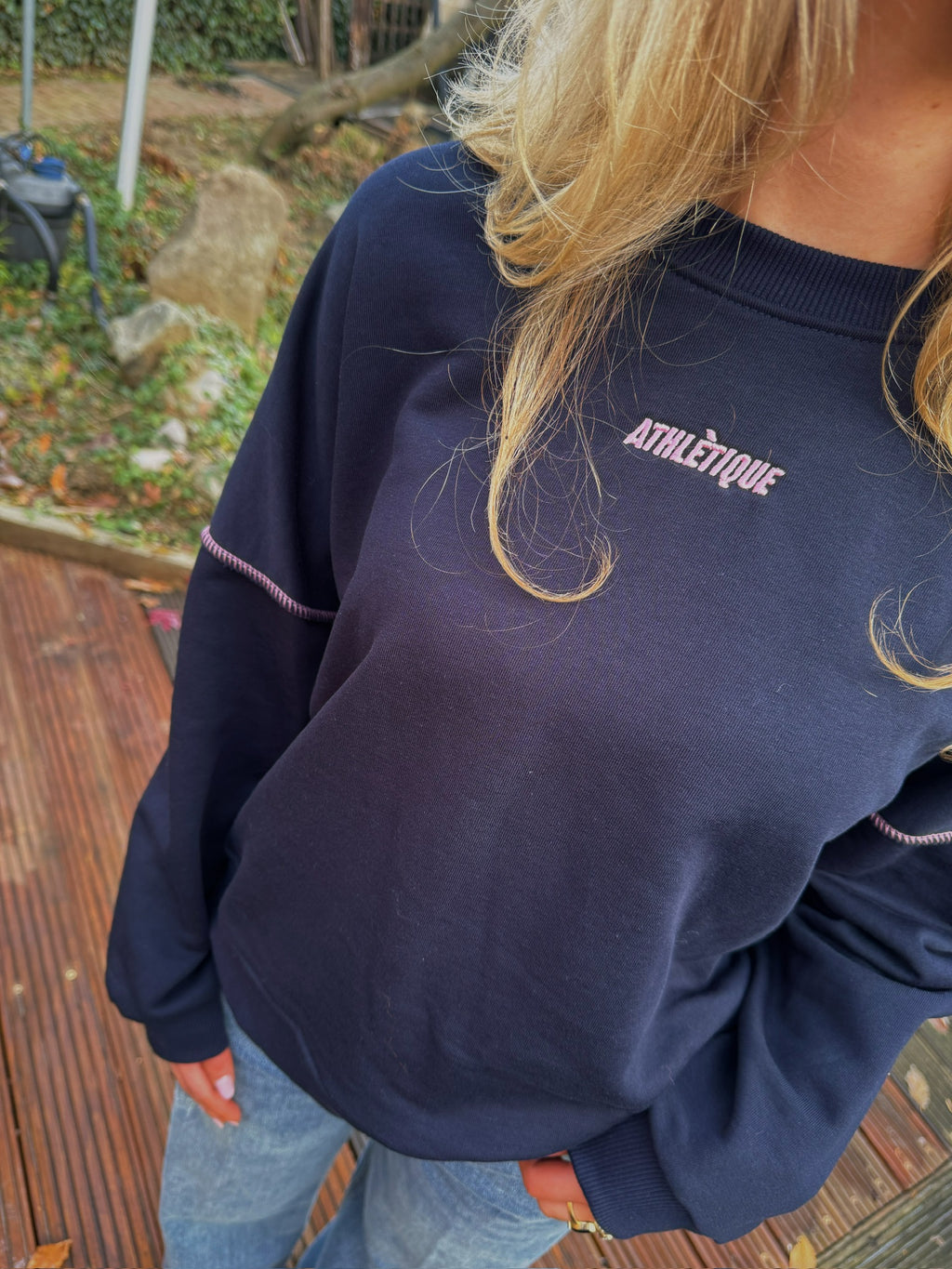 Loa Sweater - Navy