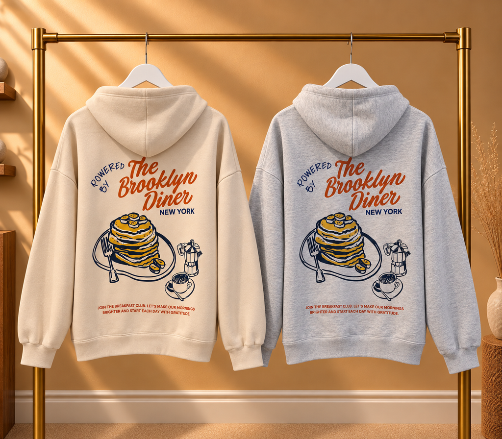 Maddie Brooklyn Hoodie - Beige