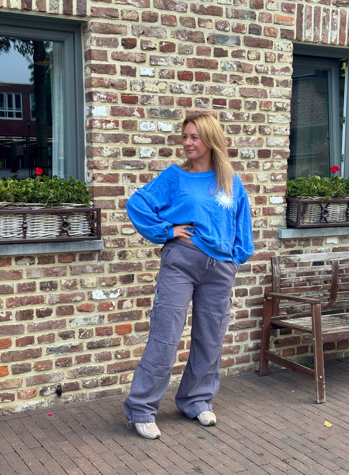 Pura Vida Soleil Sweater - Kobaltblauw