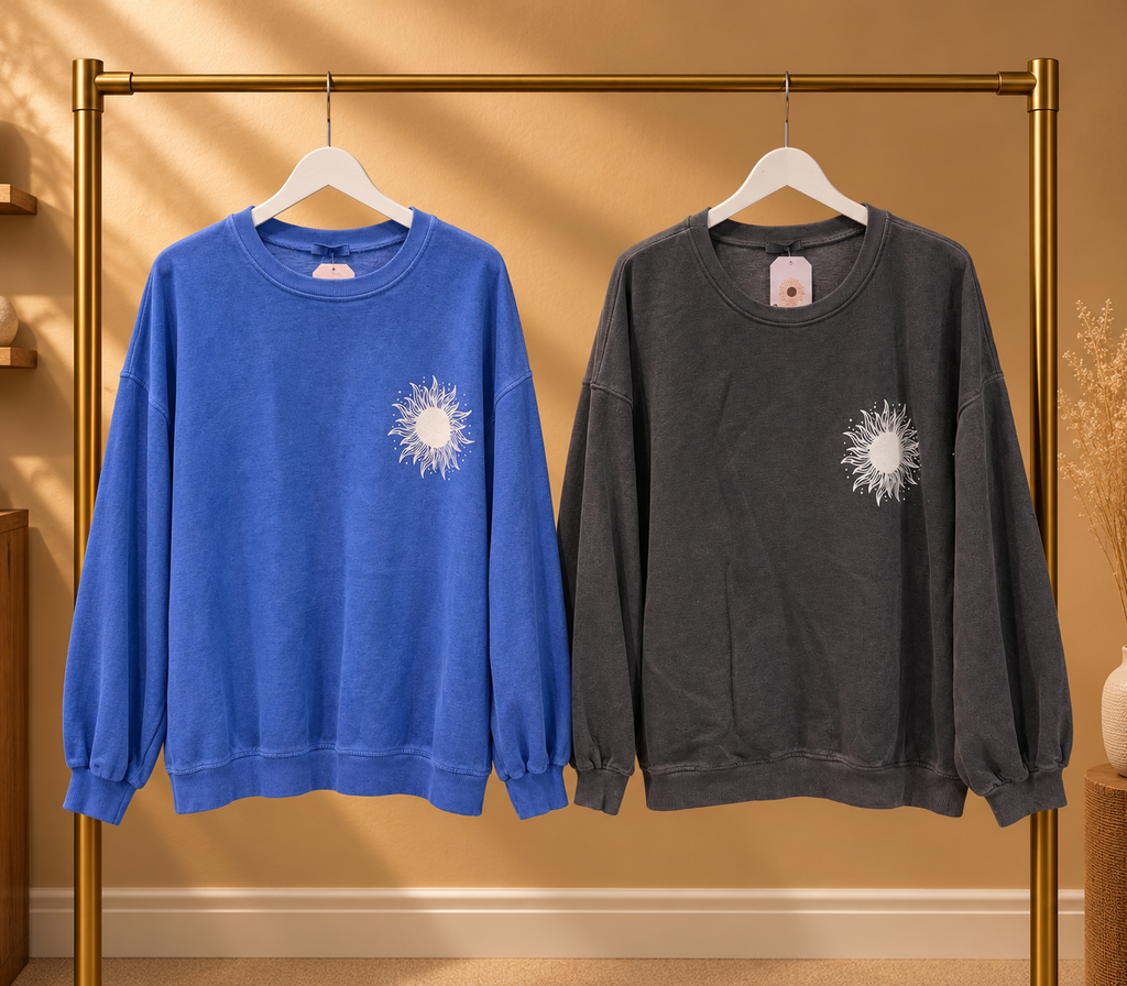 Pura Vida Soleil Sweater - Kobaltblauw