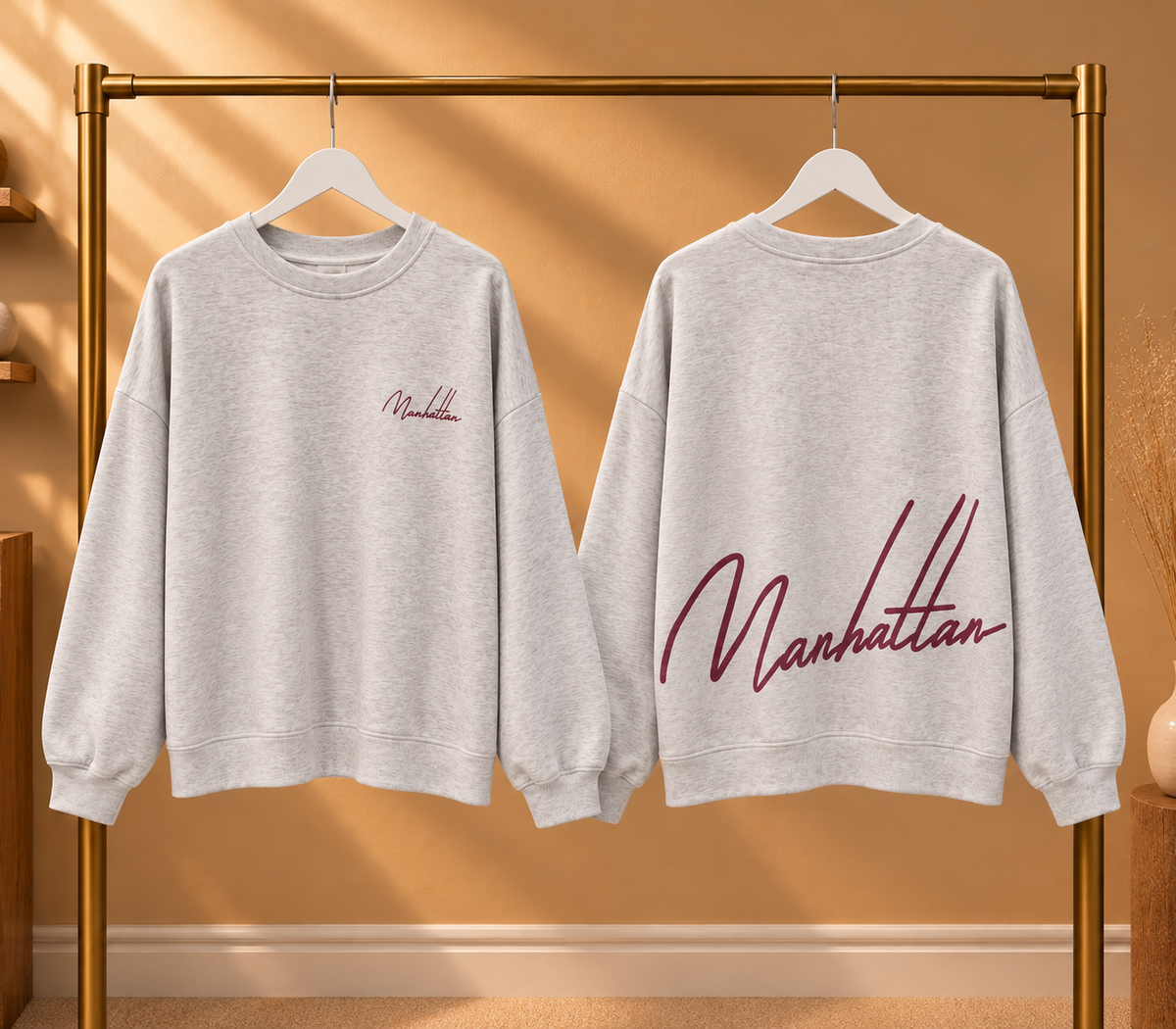 Nina Manhattan Sweater - Grijs