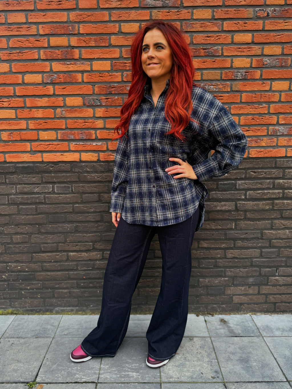 Sammie Spark Shirt - Navy