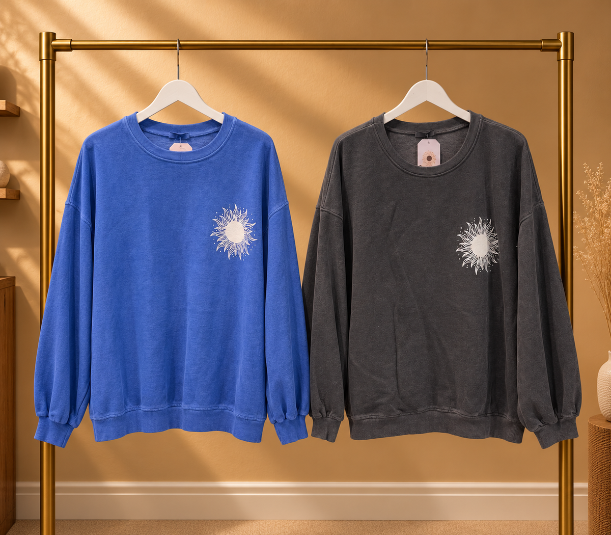 Pura Vida Soleil Sweater - Antraciet